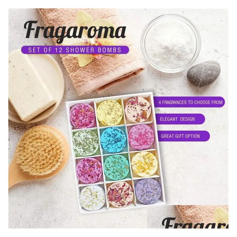 Tablete de banho de chuveiro de espuma comprimidos de petróleo essencial de aromaterapia com banho de salão de salão de salão de lavanda seca Fragrância Spa Esfoliação