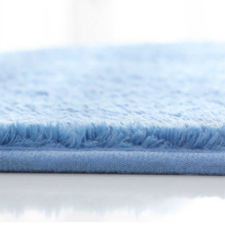Badmatten vaste kleur donzige badkamermat anti-slip bad tapijten portier voor toiletabsorberende vloer Tapijt naast badwasbekken wasbaar AA230506