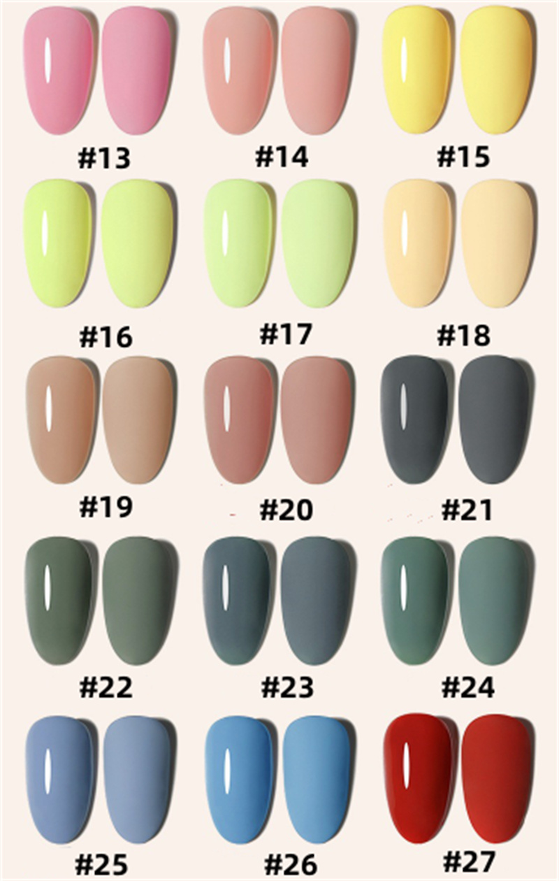 Gel nagellak 66 kleuren Nail Art Color Party Series Nagelgel kleurrijke Soak Off UV Gel Varnish All for Nails