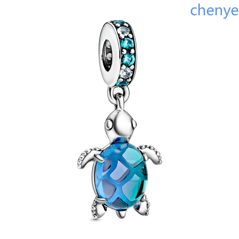 925 Silver Fit Pandora Charm Blue Eyed Fox Tree Spirit Monkey Diy utsökta smycken Tillbehör Bead Dangle Fashion Charms Set Pendant Diy Fine Pärlor smycken