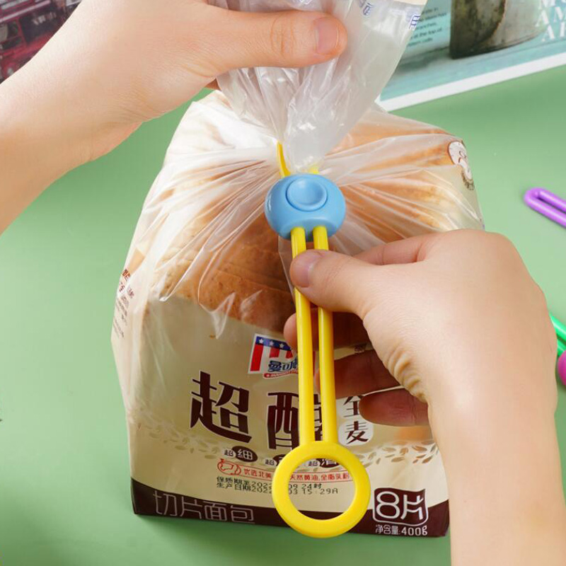 Portable New Kitchen Storage Food Snack Seal Sealing Bag Clips Sealer Clamp Plastic Tool Accessori da cucina all'ingrosso LX5584