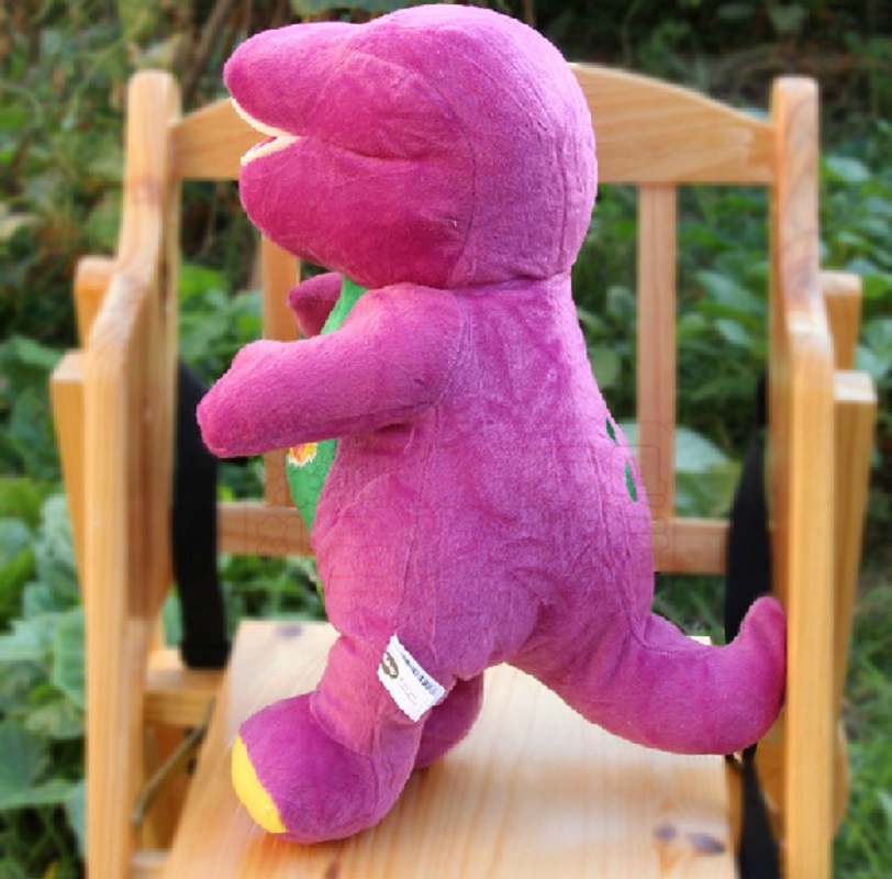 30 cm Singing Purple Barney Friend Dinosaurier Plüschpuppe Kinderspielzeug Geschenk