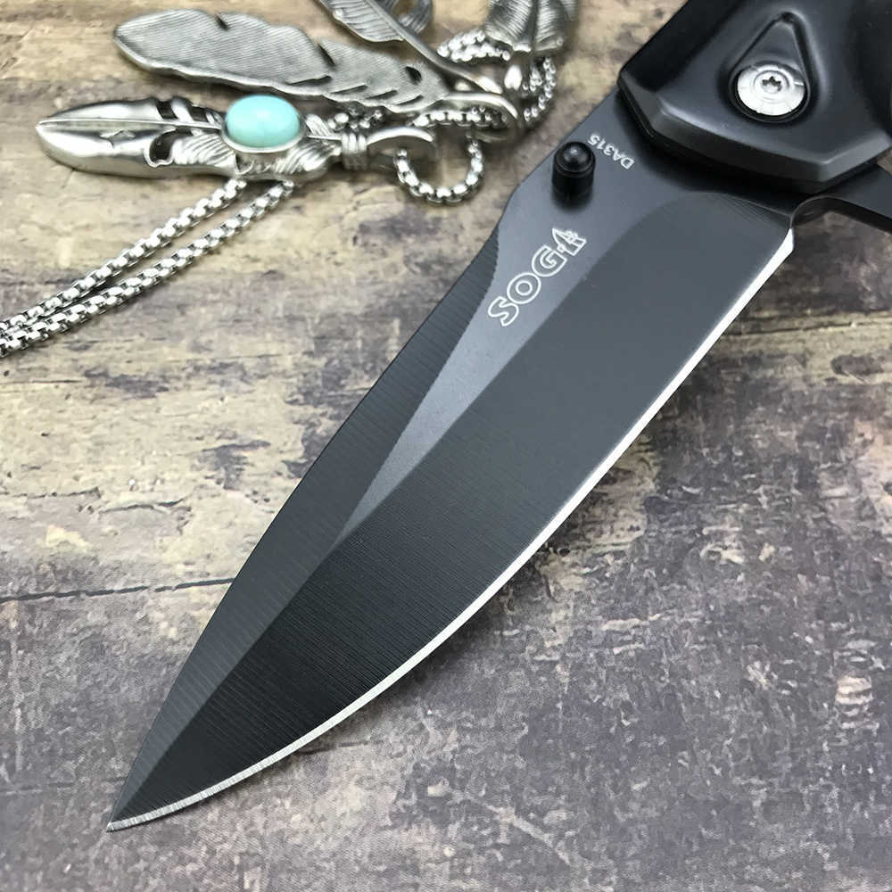 Camping Hunting Knives Stailess Steel SOG Tactical Survival Folding Knives Outdoor Flipper Pocket Knife Camping Self Defense Utility Combat Jackknife P230506