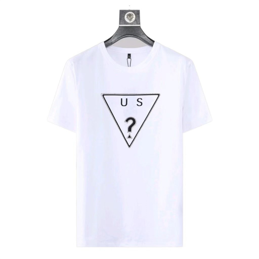 럭셔리 남성 T 셔츠 고급 브랜드 짧은 슬리브 디자이너 의류 스프레이 글자 짧은 슬리브 거리 애호가 패션 인기있는 짧은 슬리브 아시아 크기 m-xxxl
