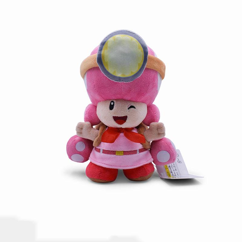 Wholesale Mary series miner mushroom sister back schoolbag mushroom sister Captain Chinobio plush figures