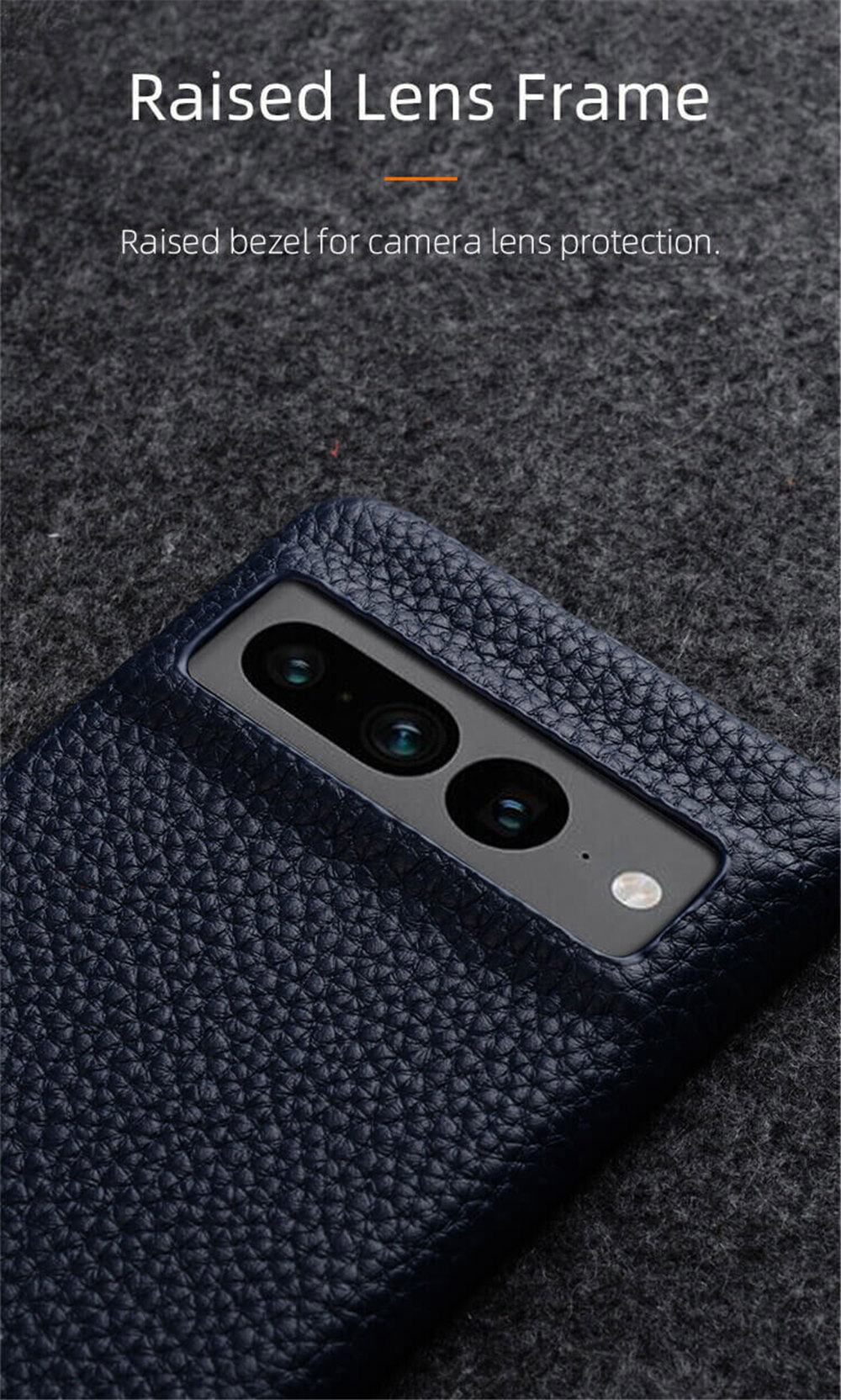 Étui mince d'origine en cuir véritable Melkco pour Google Pixel 7 Pro 7 Retro Business Back Cover