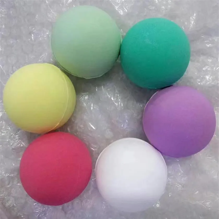 Bombes de bain bio, sels à bulles, 6 piècesboule d'huile essentielle, SPA fait à la main, soulagement du Stress, exfoliant, saveur de menthe, lavande et Rose