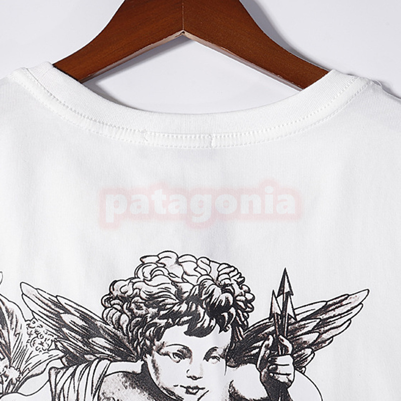 Heren Nieuwe T-shirt Dames mode Cupided printing T Tees Lovers Hip Hop losse katoenen kleding Aziatische maat S-XL