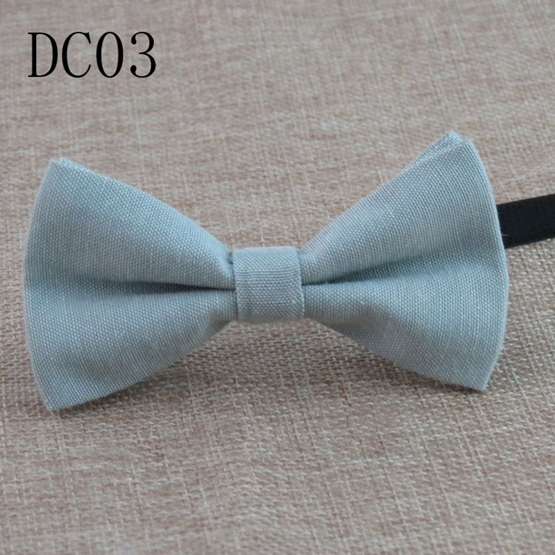 10*5 cm Kids Baby Bow Ties Supplies Hoofdtooi verstelbare kinderen Solid Color Party Bowtie Mode -accessoires