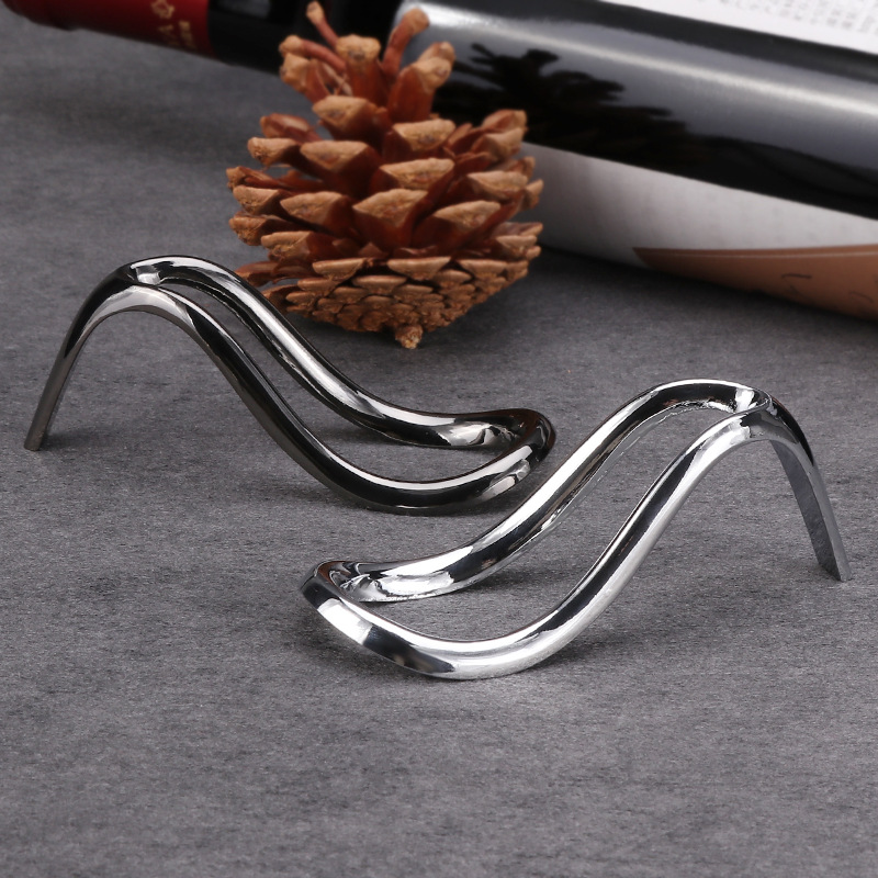 Smoking Pipes New stainless steel pipe holder, cigarette accessories, alloy metal