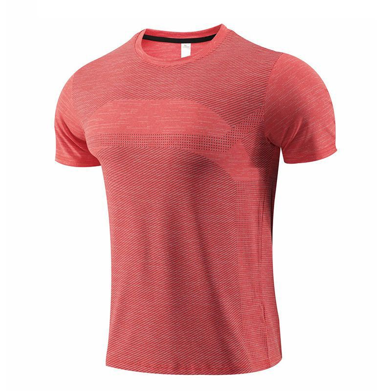 LL Outdoor Men's Sport T Shirt Mens Quick Dry Sweat-wicking Short Top Men Wrokout Short Sleeve LL9138