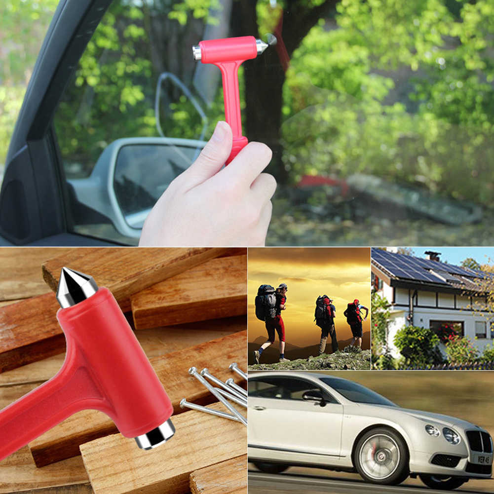 New Satur Belten Cutter Janela Vidro Dirigição da Ferramenta de Resgate de Resgate Mini Cartão de Segurança de Cartão do Carro de Carros de Emergência Kit de Resgate de Emergência