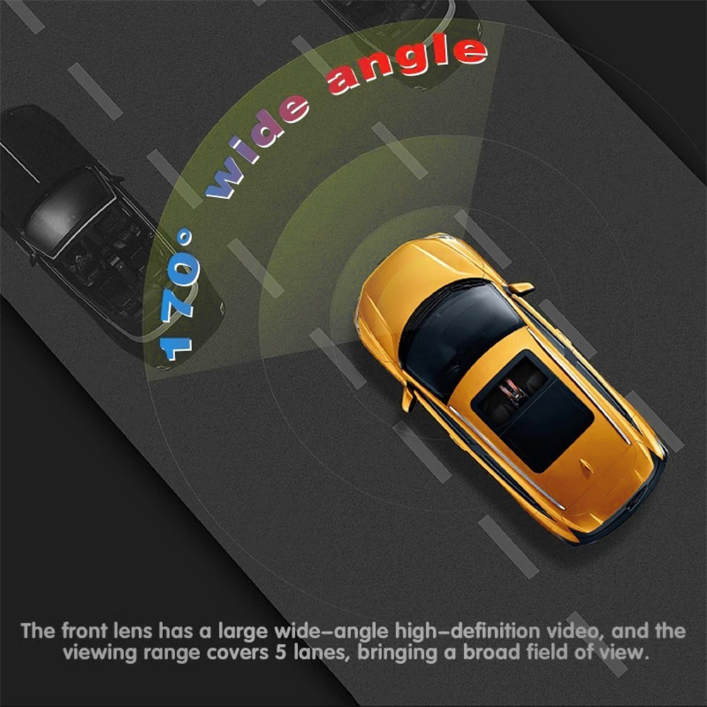 USB WiFi Drivorder HD 1080P Dash Cam Adas CAR DVR Dashcam DVRS Video Night Vision Auto Recorder voor Android -auto -machine