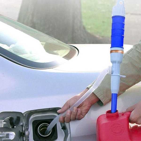 New Portable Liquid Oil Transfer Pump Handheld Pump Battery Operated Liquid Transfer Tools Manual Oil Pump Siphon Fuel Siphon Hose