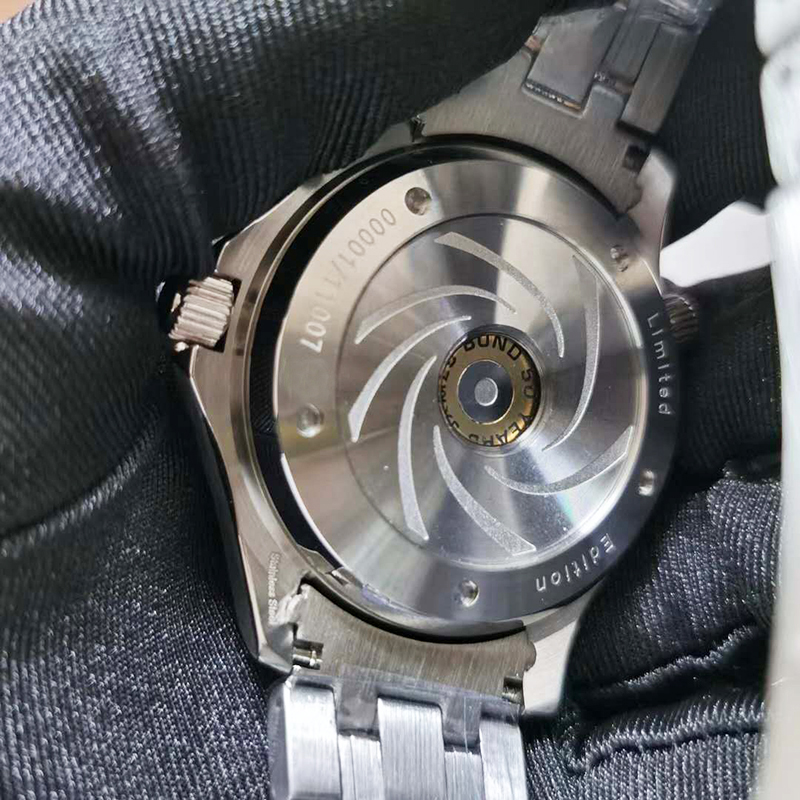 시계 남자 남성용 시계 50th Limited Orologio 셀프 와인트 총알 럭셔리 시계 스포츠 자동 시계 운동 기계 50 년 걸쇠 손목 시계