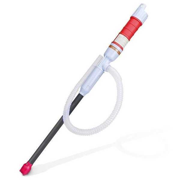 New Portable Liquid Oil Transfer Pump Handheld Pump Battery Operated Liquid Transfer Tools Manual Oil Pump Siphon Fuel Siphon Hose