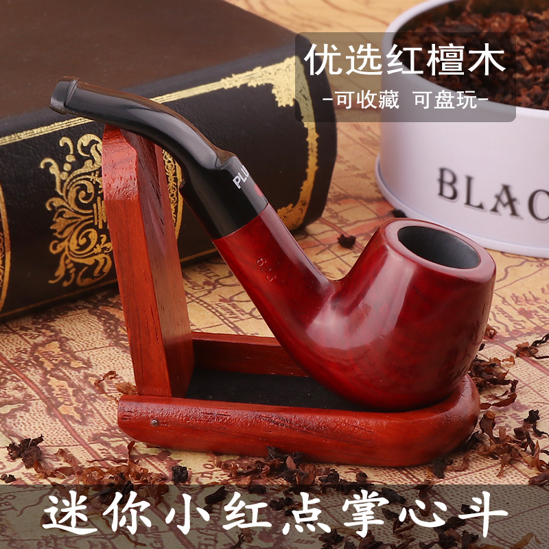 Smoking Pipes Solid wood rosewood detachable filter cleaning pipe