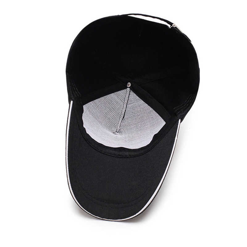 Snapbacks Mężczyznę Kobiety Brim Stripes Regulowany odcień Outdoor Baseball Cap Ochrona przed słońcem Summer Summer Men Men Hat Hat Peaked Cap G230508