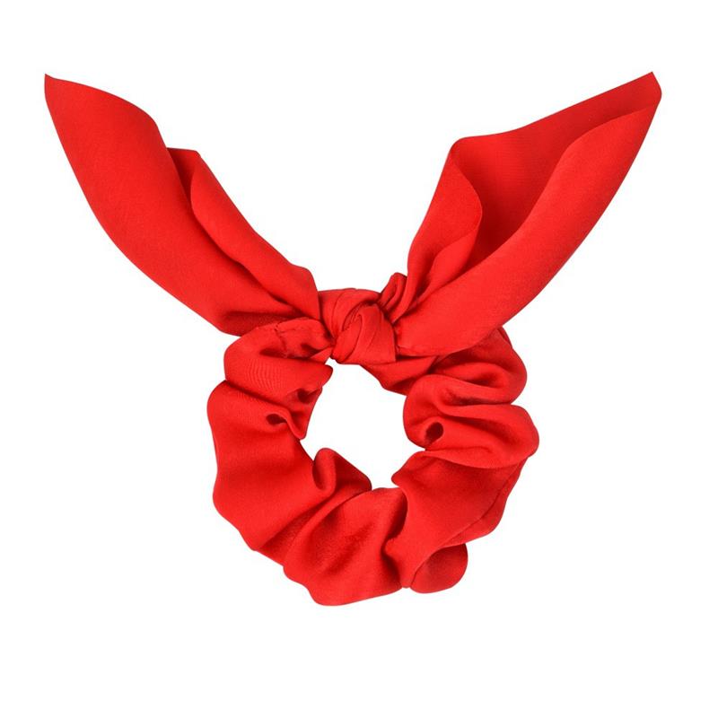 New Fashion Women Headbands Casual Solid Hair Bands Elastic Hairband Rabbit Ear Hair Rope Ring Girls Hair Accessories