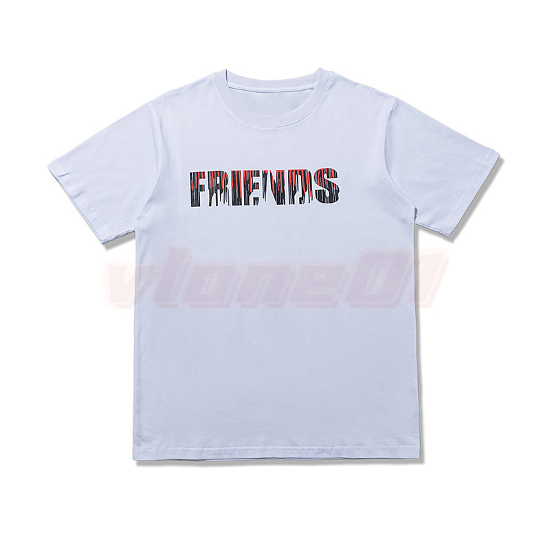 Camisetas masculinas Fashion friends camiseta masculina feminina hip hop laranja mangas curtas camisetas masculinas tamanho s-xl