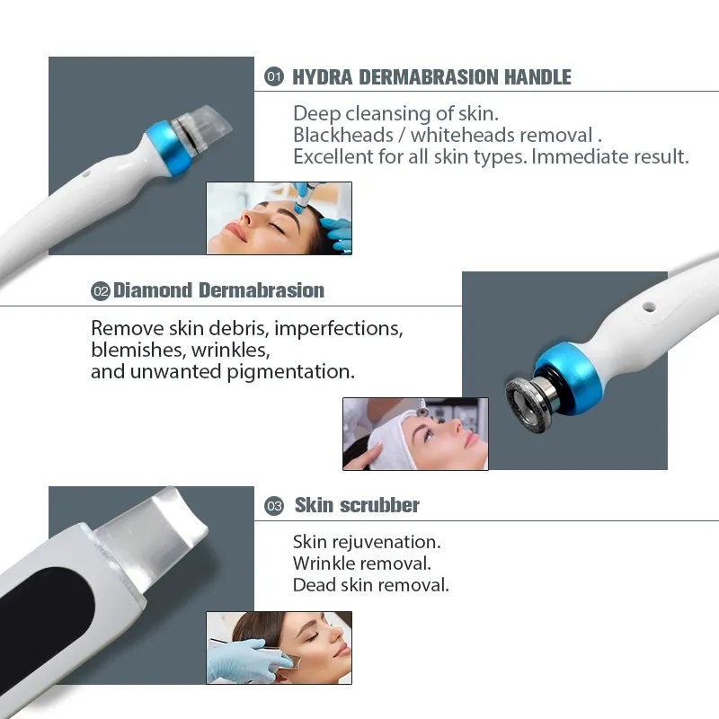 Heet verkopen 14 in 1 Hydra Diamond Microdermabrasion Dermabrasion Hydra Dermabrasion Machine Hydro Dermabrasion Facial Machine