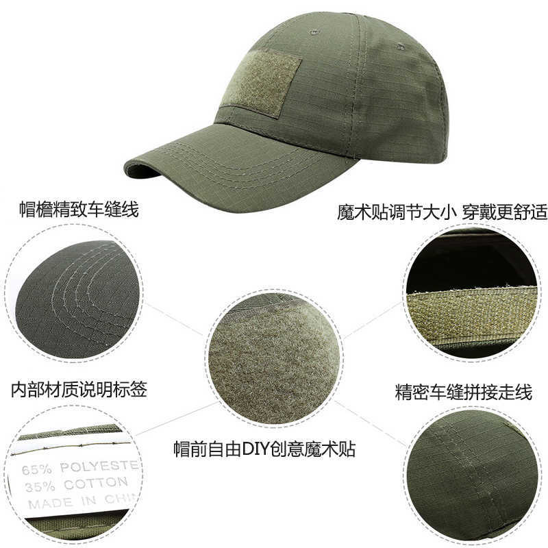 Snapbacks 2022 New Camouflage Berretto da baseball da uomo Outdoor Jungle Tattico Camo Militare Uomo Berretti da trekking Sport Snapback Cappelli Gorras Hombre G230508