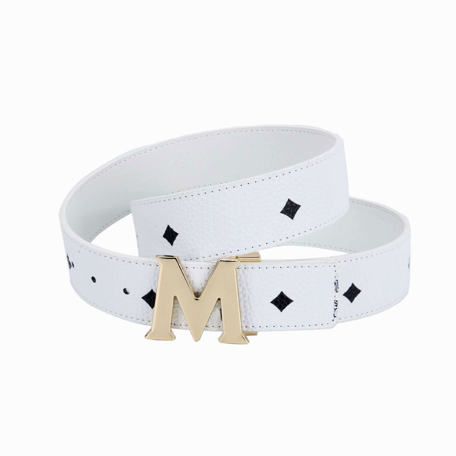 2023 Topselling Famous Brand Designer Fashion Letter M Buckle Men's and Women's midjebälte Klassisk lyxig toppkvalitet MA203C