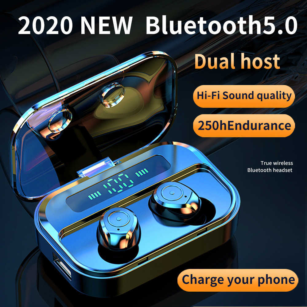 M7 M7S X7 Bluetooth Headphone Touch Digital Display Wireless Sports Waterproof TWS5.0 New Private Model