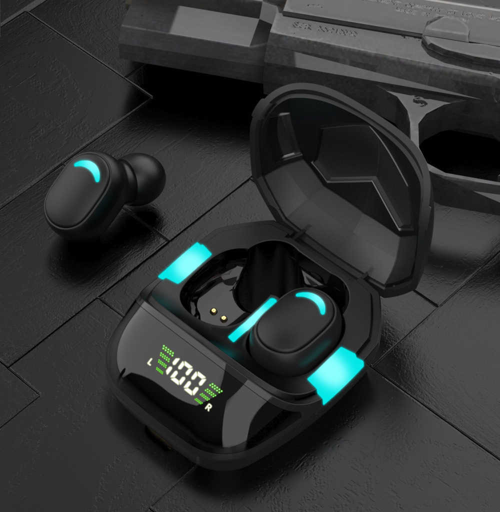 TWS Dual Mode Colorful Breathing Light G7s Nytt esports Game Bluetooth Headset Wireless Sports Mini in Ear