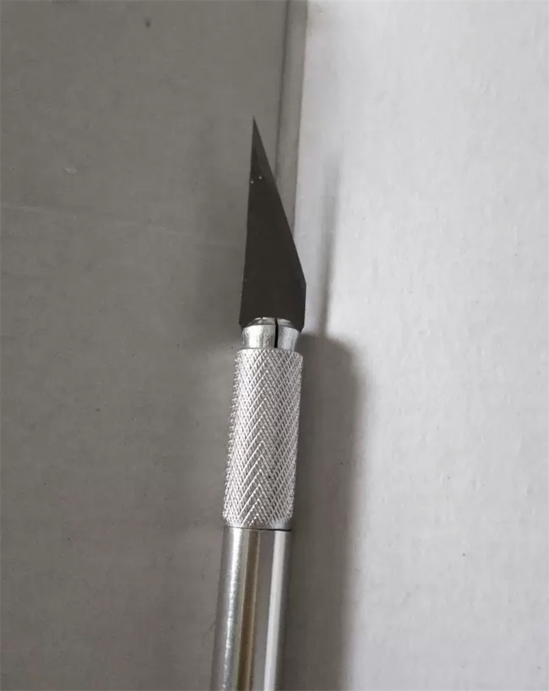 Precisie snijwerk mes hobbymes met veiligheidsdopje Scrapbooking snijmes voor doe -het -zelf kunstsnijsnijsnijmespen snijder met 10 stks messen