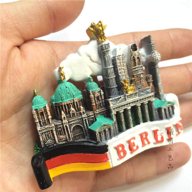 Kühlschrankmagnete Aufkleber Kühlschrank Deutschland Berlin Architektur Antike Tourismus Souvenir Geschenk Kühlschrankaufkleber Sammlung Aufkleber P230508