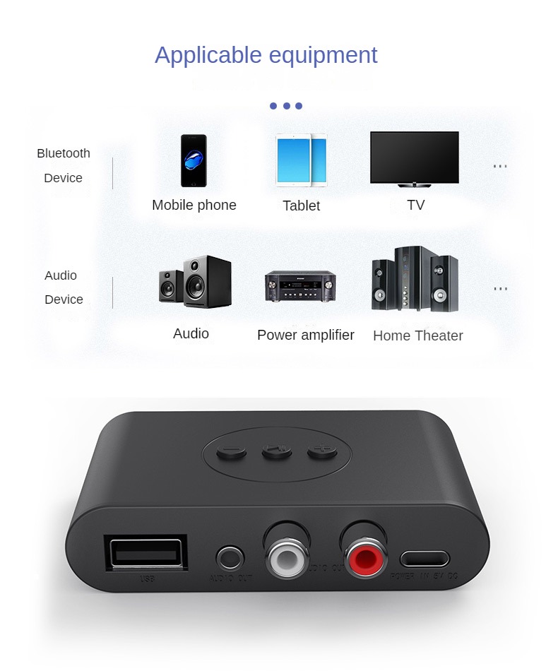 الإصدار 5.2 NFC Bluetooth Music Receiver Music Bluetooth Holdfree Support U Disk Music Playback B21 Bluetooth