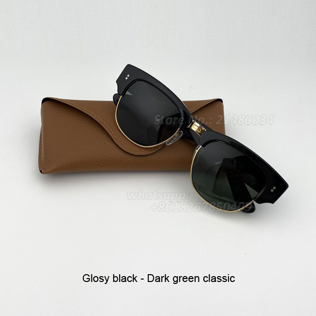 Top quality newest style mega Sunglass For Men women uv400 glass lens Driving gradient club Sunglasses master gafas uv protection Eyewear with box leather case