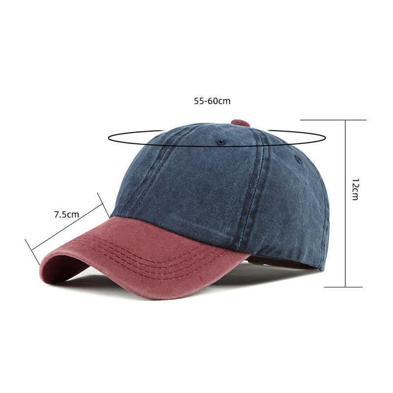 Hysteresen CNTANG Sommer Mode Baseballmütze Baumwolle Nähte Männer Frauen Casual Caps Outdoor Sonnenschirm Snapback Zurück Schnalle Hut Einstellbar G230508