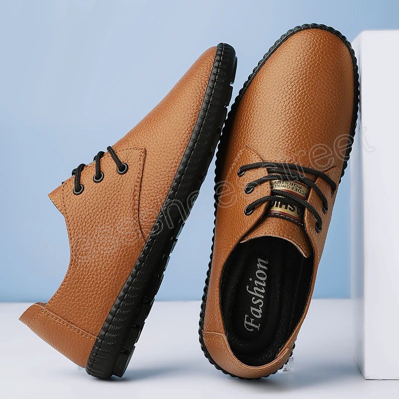 Men Casual schoenen Ademend sneakers mode veterzacht zachte kledingschoenen werkschoenen sapatos zapatos hombre sapatos