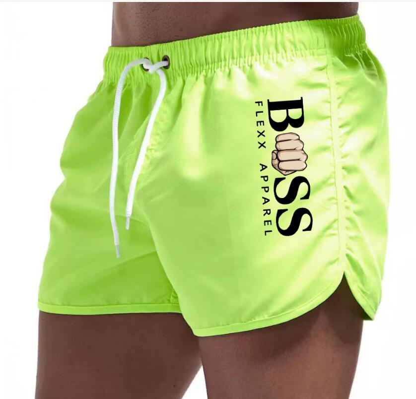 Fashion Summer Men's Swim Shorts Print Colorful Swimsuit Swimming Trunks Women Beach Shorts Couple Clothing