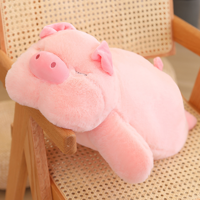 30/45/60CM Lovely Plush Panda Shiba Inu Pig Toys Cute Sleeping Dolls Baby Kids Appease Toy Stuffed Soft for Children Gifts