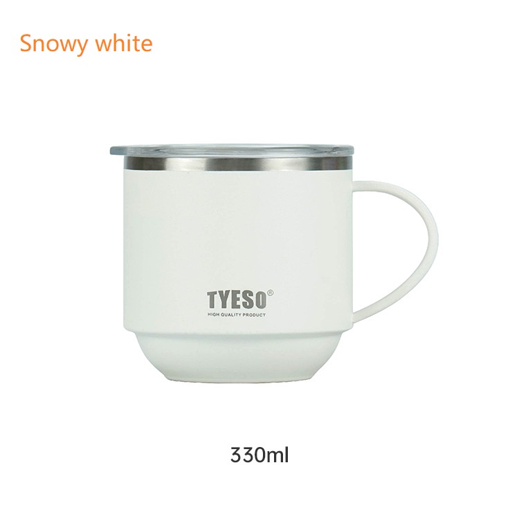 Verres Tasses Tasse thermos en acier inoxydable Tasse à thé pour hommes et femmes avec poignée Tasse à thé Tasse de bureau tasse à boire tasse tasse à café tasse à infuseur à thé BY DHL