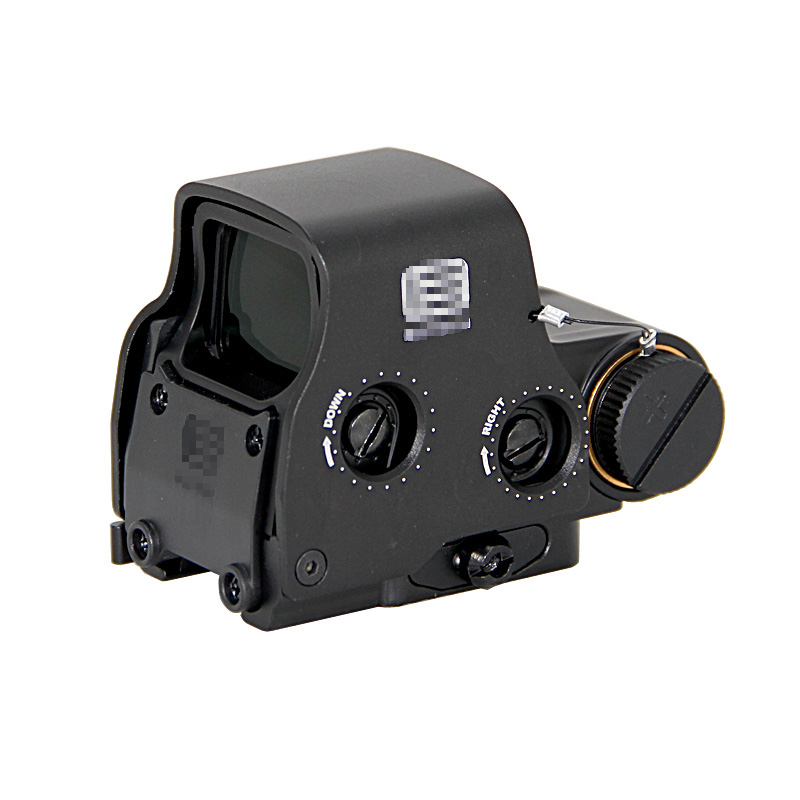 558 Visor holográfico de punto rojo y verde Óptica iluminada Rifle de caza T-dot Reflex Sight con riel de tejedor integrado de 5/8 