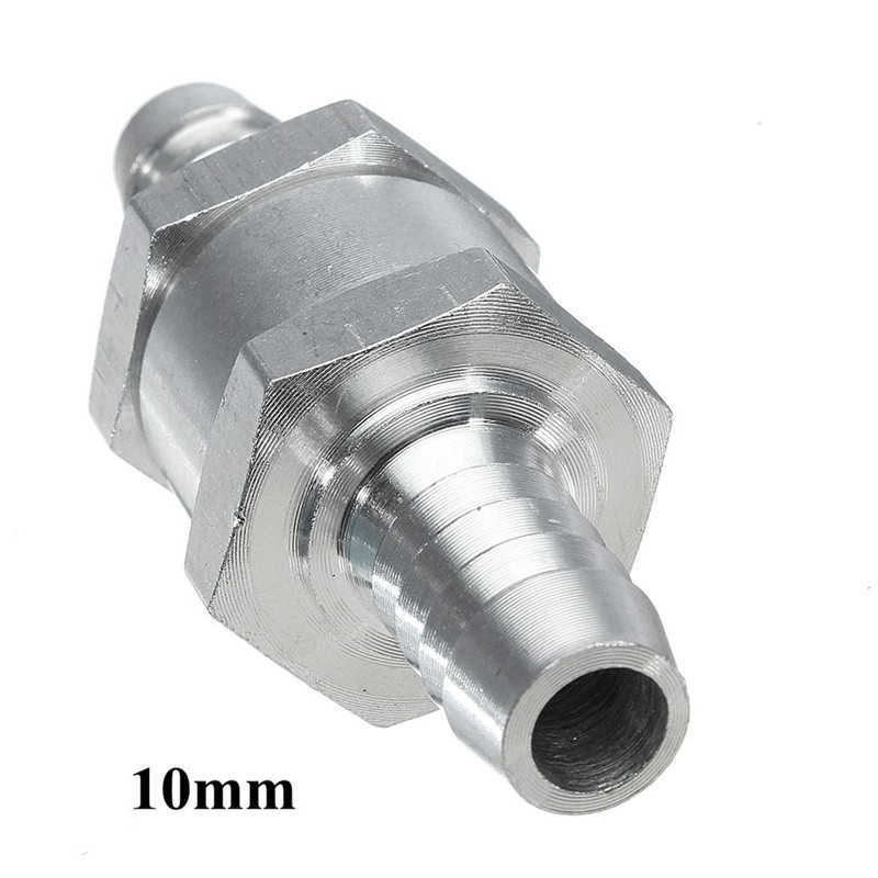 New One Way 6/8/10/12/14/16mm 6 Size Valves Aluminium Alloy Fuel Non Return Check Valve One Way Fit Carburettor Wholesale Price