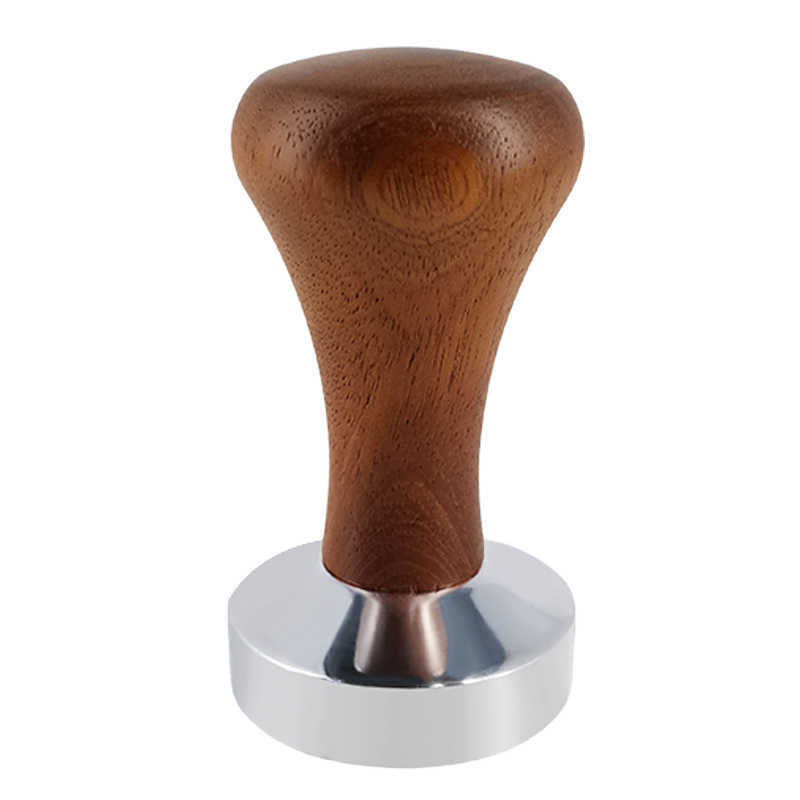 Tampers 51mm/53mm/58mm Coffee Barista Espresso Tluper Base Base Press Press Pass Ring Coffee Basket Portafter P230509