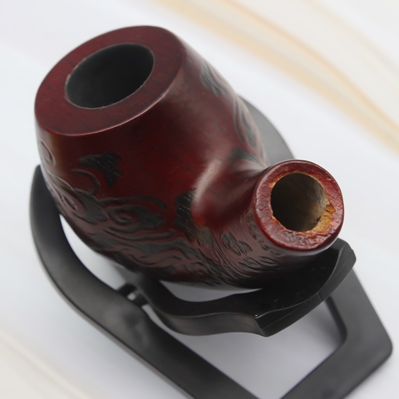 Smoking Pipes 705 pipe en bois sculpté, pipe en bois massif