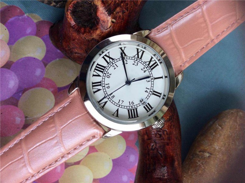Montre pour homme femme haute qualité femme montre en acier inoxydable hommes montre-bracelet montres à quartz 557249x