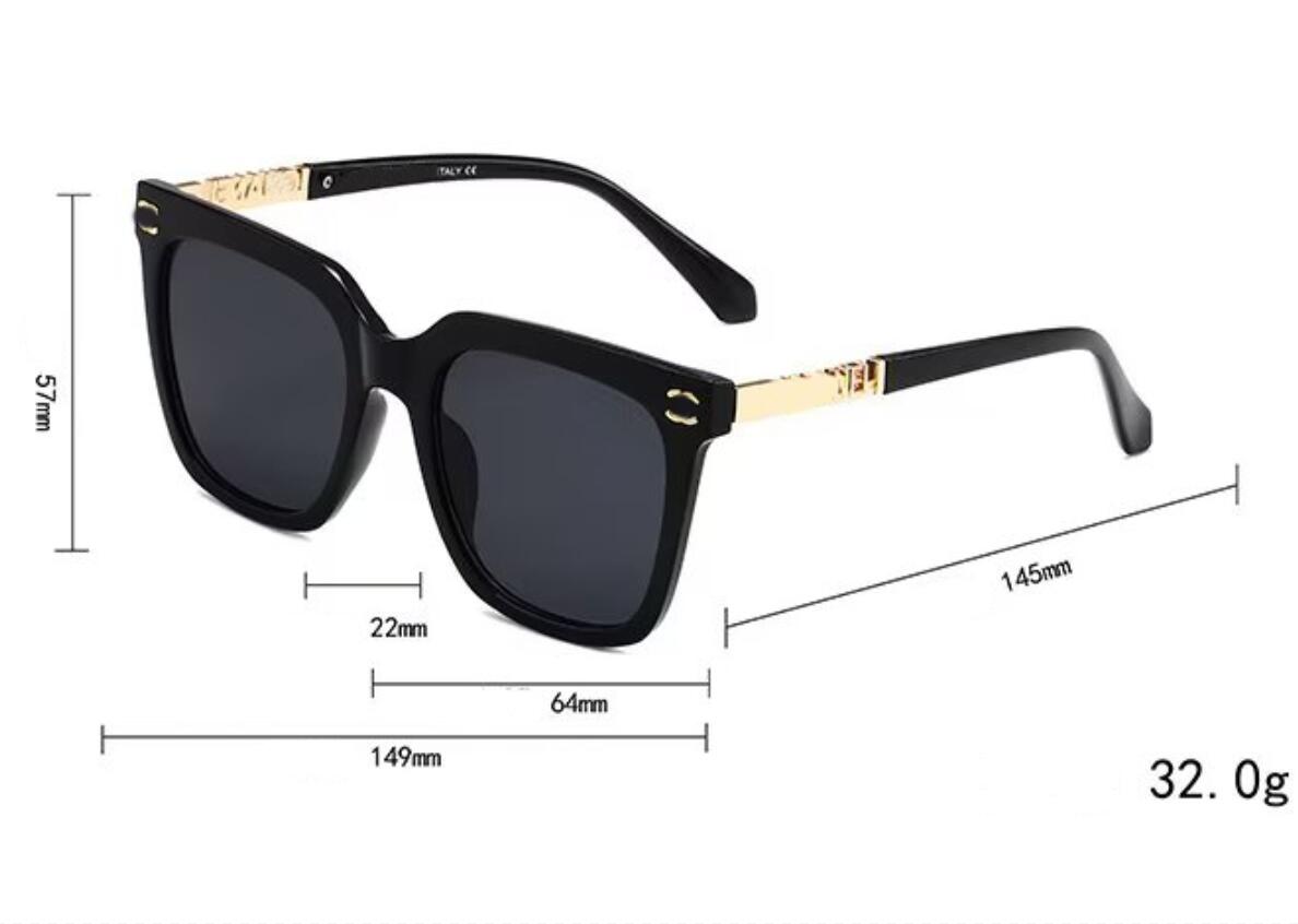 2023 Neue stilvolle Retro-Sonnenbrille Luxury 7329 für Männer und Frauen mit stilvoller und exquisiter Sonnenbrille