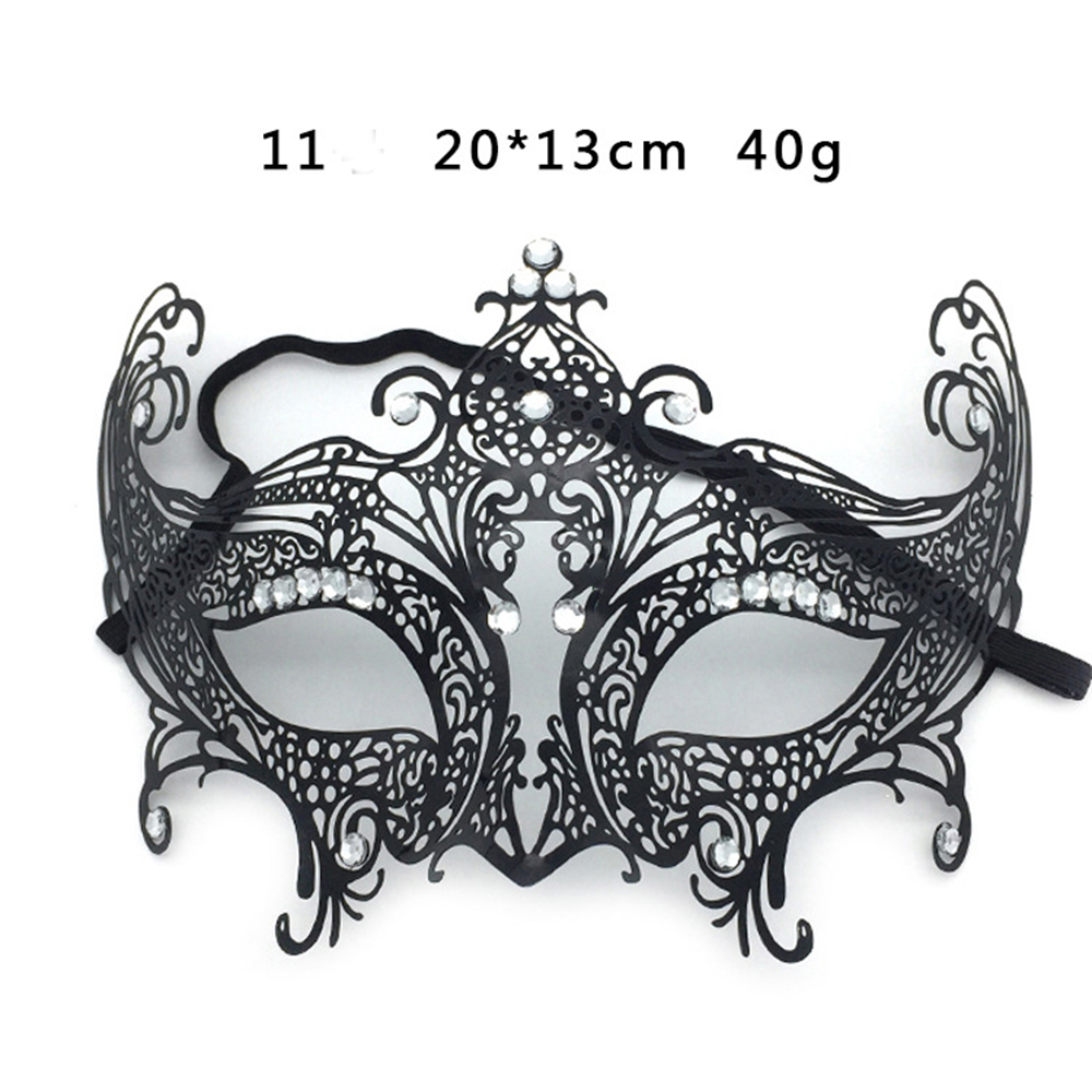 Hot Black Rhinestone Mask Sexy Styling Lace Eye Mask Party Mask Crown Mask Sexy Adult Mask MJ-0003