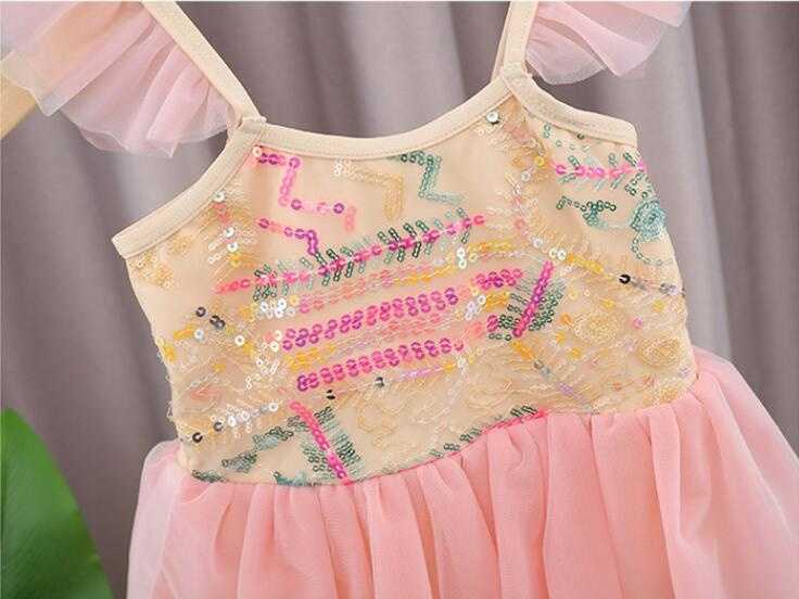 Ogon dziecięcy etail hilhildren uummer oreorea zrównoważony atrament wiwimwear 2 sztuki ETS Wiwimwear + at in Rinrincess Weweet jego UITS 2-7T P230509