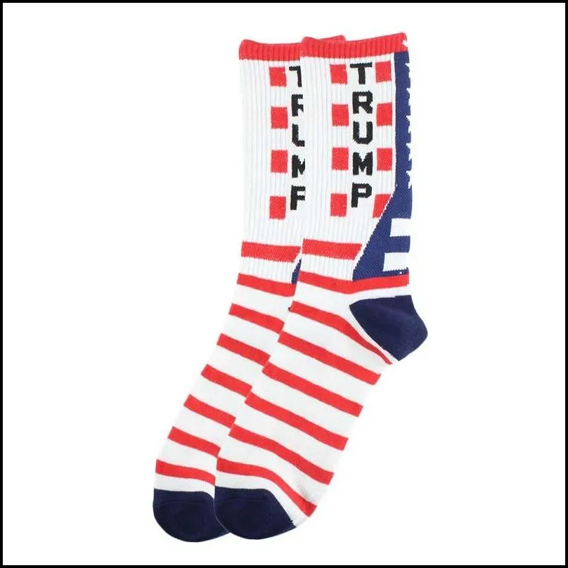 trump 2024 socks make america again favor stockings for adults women men universal cotton sports