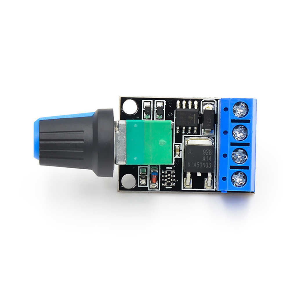 Ny 5V 12V 10A -spänningsregulator PWM DC MOTOR SPEED CONTROLLER Guvernör Stepless Speed ​​Regulator LED Dimmer Power Controller