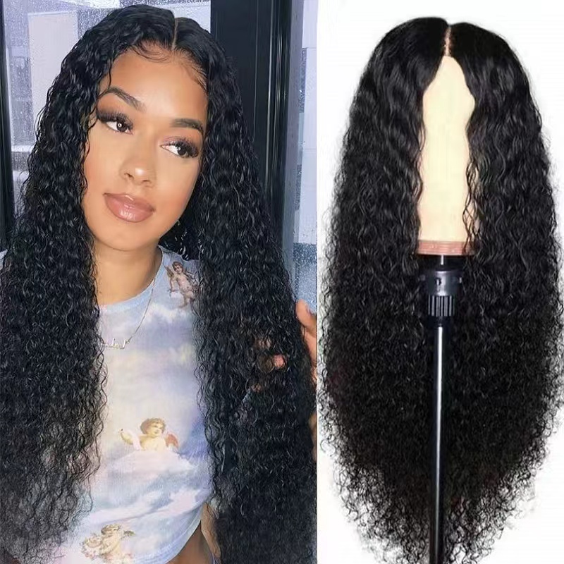 Human Hair Lace Wigs, Pre-Plucked Lace Closure Wigs, Body Wave Straight Kinky Curly Water Wave Deep Wave Hair Wigs, Brazilian Peruvian Hair