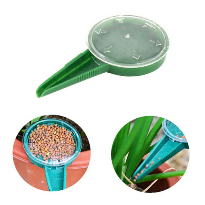 Portable Mini Seed Sower Hand Garden Plant Seed Dispenser Planter Starter Seeder Spreaders Adjustable W0015